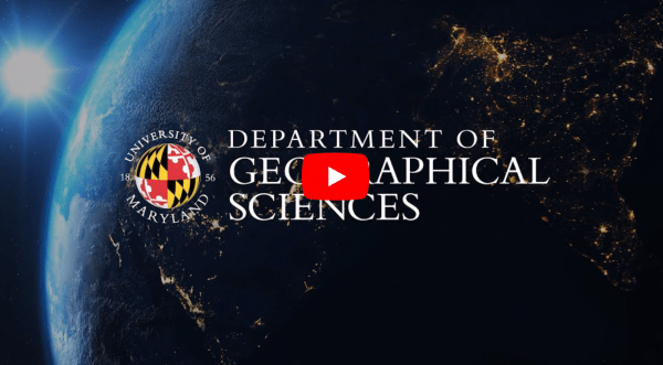 Department of Geographical Sciences Video Still