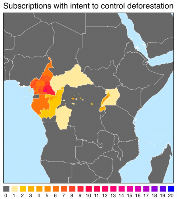 Region of subscriptions